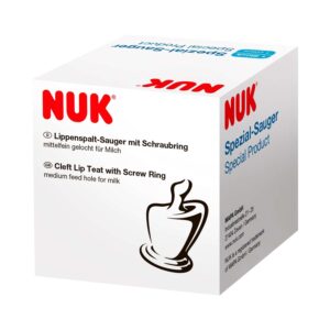 Соска NUK для детей с расщелиной губы, латекс