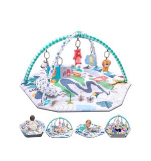 Развивающий коврик-тренажёр Bellababy 10-в-1 с сухим бассейном