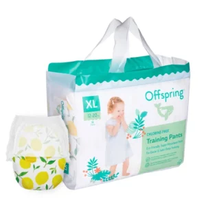 Подгузники-трусики Offspring XL, 12-20 кг, лимон