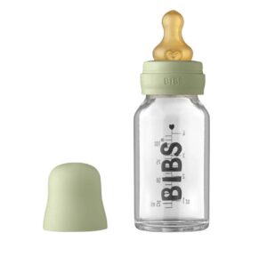 Набор бутылочки BIBS Baby Bottle Complete Set «Sage», 110 мл