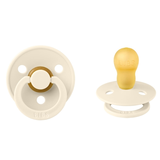 Пустышка BIBS Colour латексная размер 3, Ivory, 1 шт (18 мес+) (Bibs) 1 Пустышка BIBS Colour латексная размер 3, Ivory, 1 шт (18 мес+)
