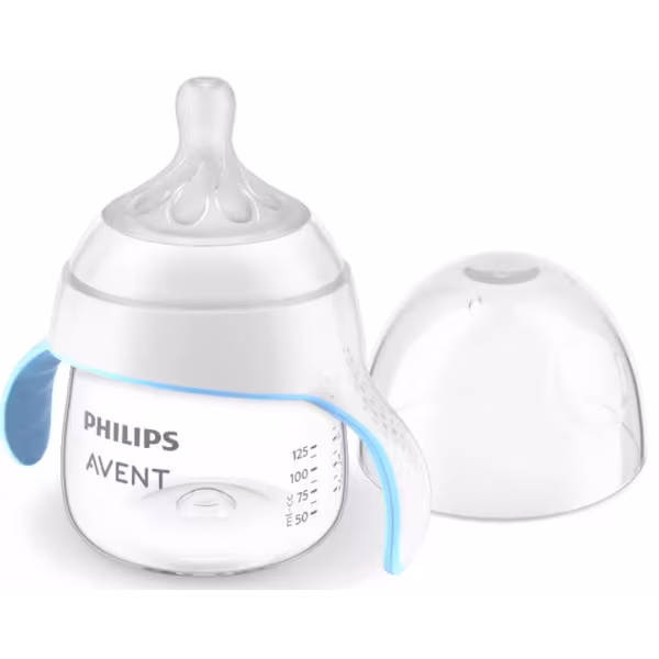 Бутылочка Avent Natural Response с ручками 150 мл, 6 м+ (Philips Avent) 1 Бутылочка Avent Natural Response с ручками 150 мл, 6 м+
