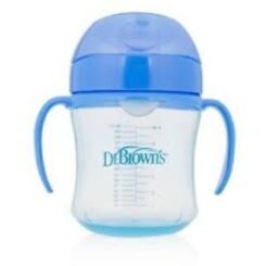 Dr. Brown’s Transition Cup yumshoq tumshuqli poilnik, 180/270 ml — Toshkentda sotib olish | Brandyol.uz