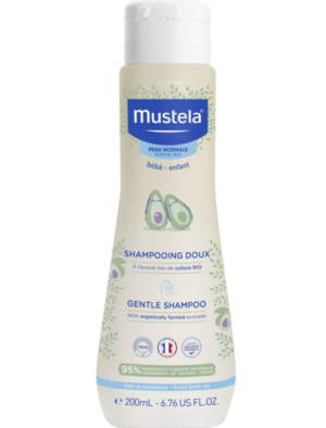 Детский шампунь Mustela с авокадо, 200 мл, для нежных волос