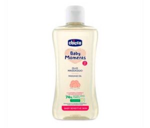 Массажное масло Chicco Baby Moments 0 м+, 200 мл
