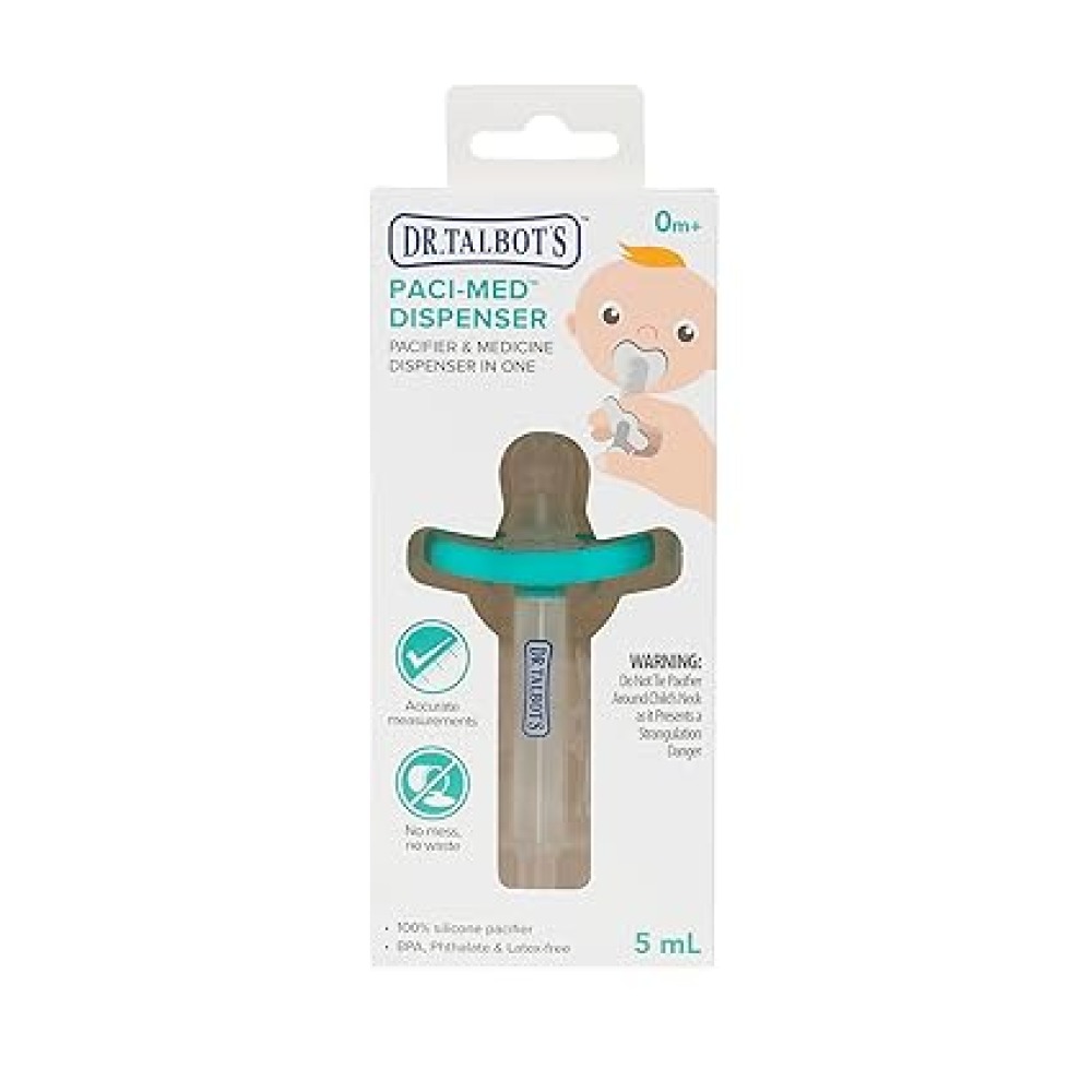 Dr. Talbot’s Диспенсер для лекарств Paci-Med 0+ мес (Dr. Talbot's) 1 Dr. Talbot’s Диспенсер для лекарств Paci-Med 0+ мес
