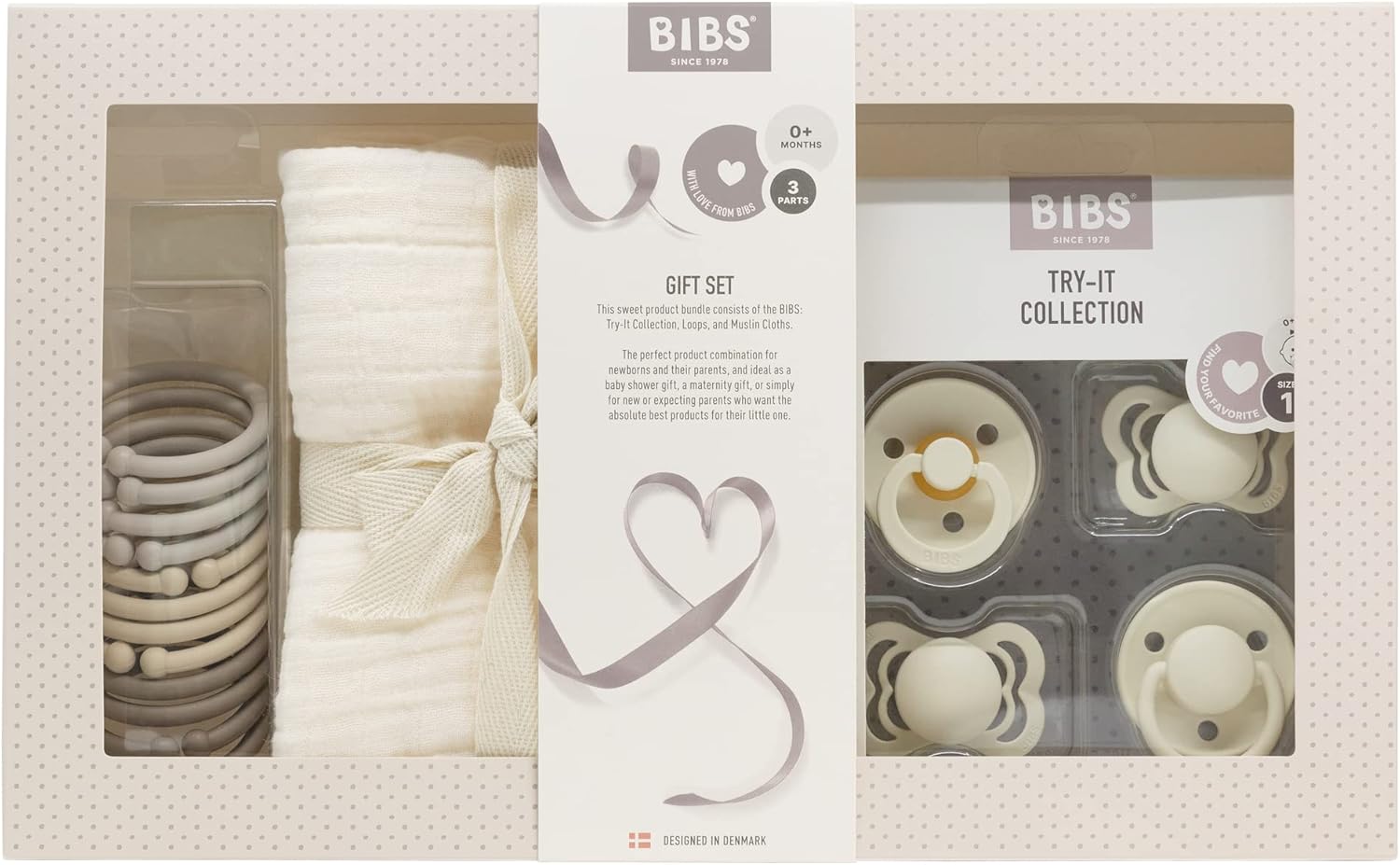 Подарочный набор BIBS для новорождённых (Bibs) 1 Подарочный набор BIBS для новорождённых