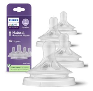 Соски Philips Avent Natural Response Flow 5, сверхбыстрый поток, 2 шт