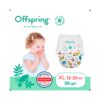 Трусики-подгузники Offspring, размер L 9-14 кг, 36 шт, принт «Карандаши» — купить в Ташкенте | Brandyol.uz
