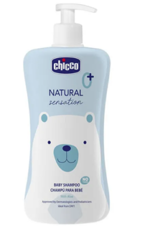 Шампунь без слёз Chicco Natural Sensation 0м+, 500 мл