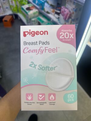 Прокладки для груди Pigeon Comfy Feel одноразовые, 60 шт