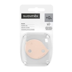 Держатель для пустышки Suavinex Birdies, розовый
