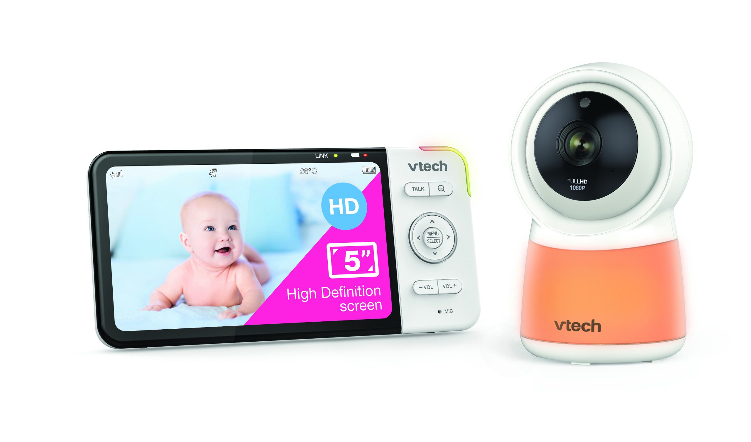 Видеоняня VTech Smart Wi-Fi цифровая с камерой (VTech) 1 Видеоняня VTech Smart Wi-Fi цифровая с камерой
