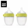 Бутылочка Comotomo Natural Feel 150 мл, жёлтая, с рождения (2026) — купить в Ташкенте | Brandyol.uz