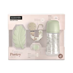 Подарочный набор Suavinex Poetry, зелёный