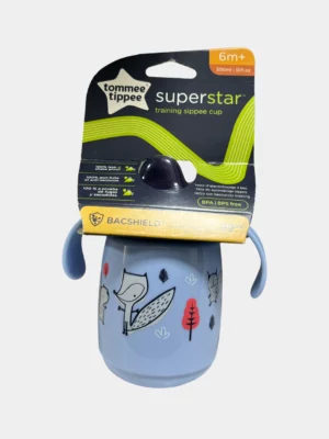 Поильник Tommee Tippee голубой 6м+ 300 мл