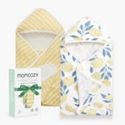 Momcozy kapyushonli sochiq, 2 dona, 71×71 sm (narx 1 donaga) — Toshkentda sotib olish | Brandyol.uz