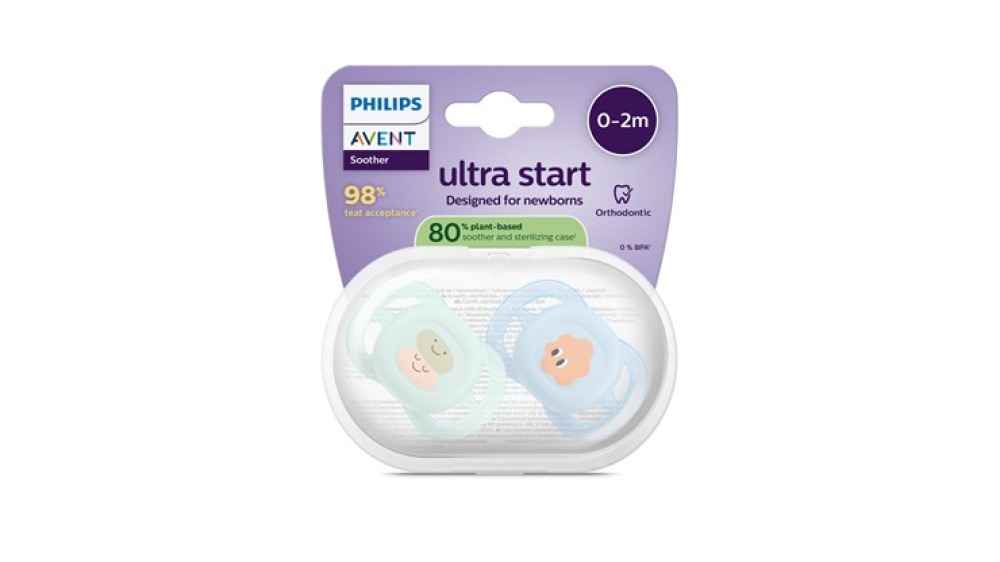 Пустышка Philips Avent Ultra Start SCF075/14 (Philips Avent) 1 Пустышка Philips Avent Ultra Start SCF075/14