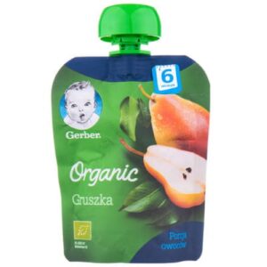 Пюре Gerber груша органик, 90 г