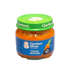 Gerber shisha bankadagi bolalar pyuresi 80 g, 6 xil: sabzavot va meva — Toshkentda sotib olish | Brandyol.uz