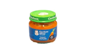 Пюре Gerber морковь, 80 г