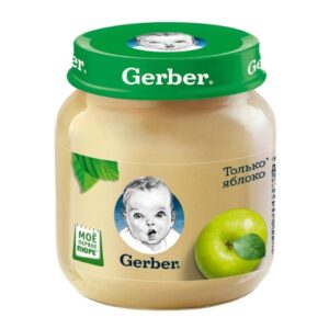 Пюре Gerber яблоко, 80 г