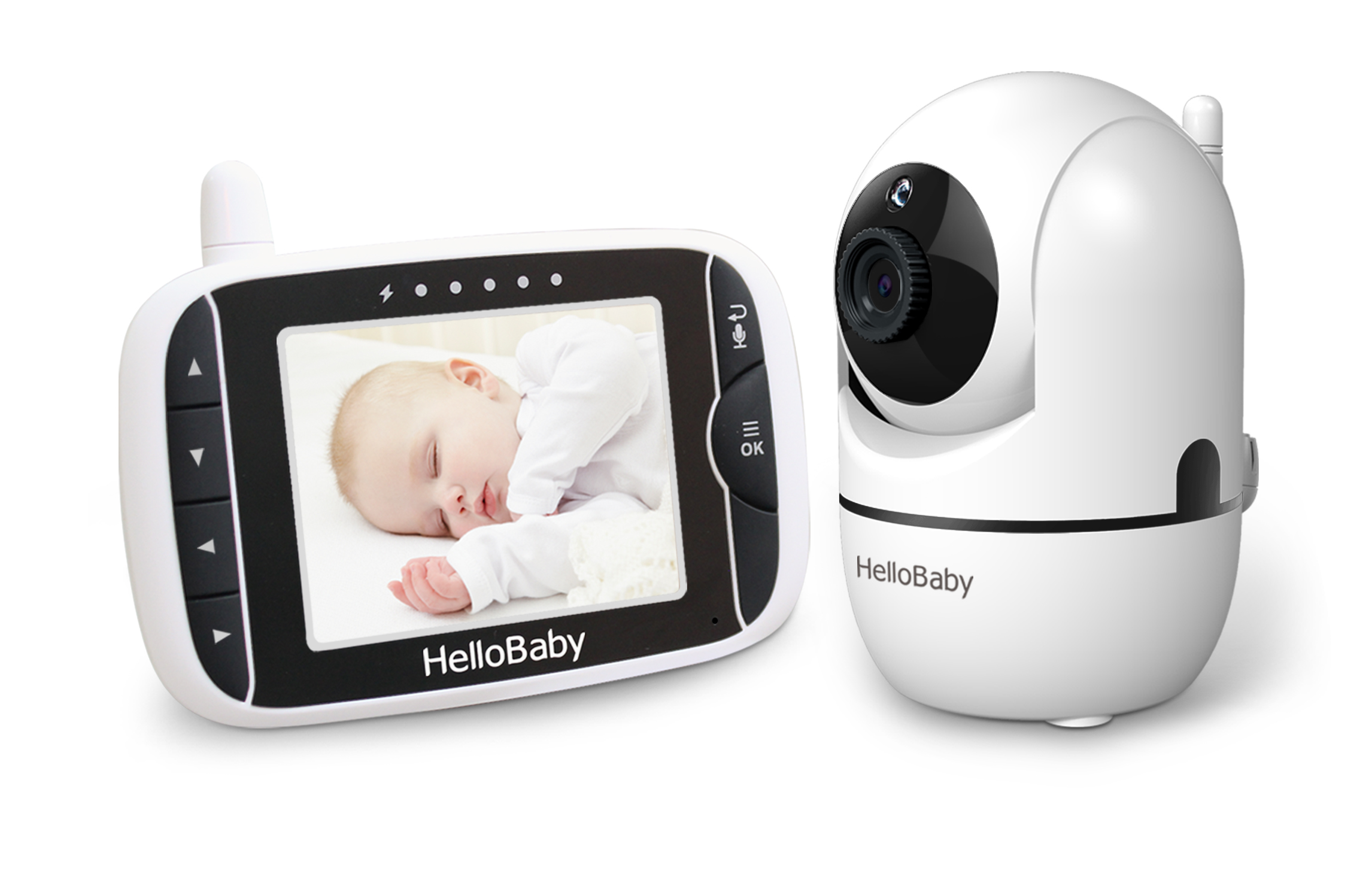 Видеоняня HelloBaby HB65, экран 5.0 дюймов (HelloBaby) 1 Видеоняня HelloBaby HB65, экран 5.0 дюймов