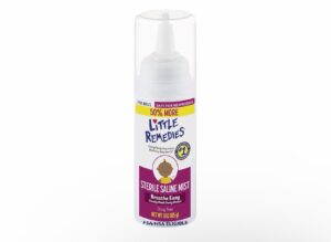 Спрей для носа Little Remedies Sterile Saline Mist для новорожденных, 85 мл