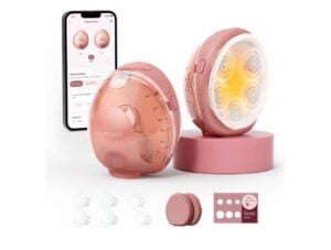 Молокоотсос Momcozy Wellness 1 с подогревом и массажем, 180 мл
