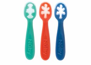 Nuby набор ложек для кормления малышей с 6 месяцев