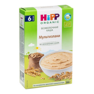 HiPP 5 don sutsiz organik bo'tqa, 200 g, 6 oydan
