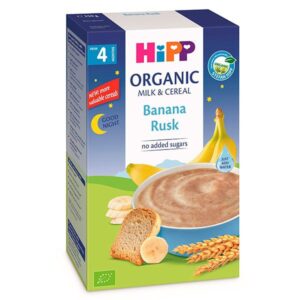 HiPP Milk Pap Good Night — banan va suxarikli kechki kasha, 250 g