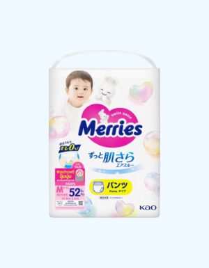 Merries подгузники M (6-11 кг), 52 шт, на липучках