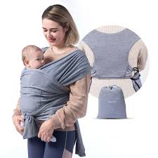 Momcozy слинг-шарф Air Mesh для новорождённых, 3,6-15,9 кг