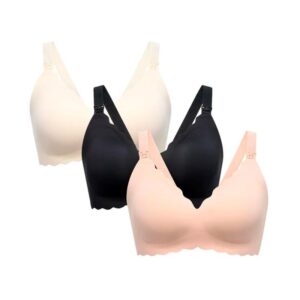 Momcozy YN21 Ultra Soft бюстгальтер для кормления, набор 3 шт, L