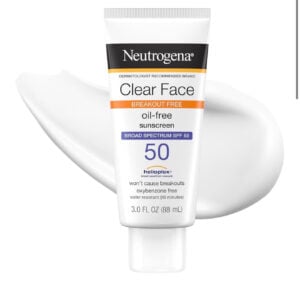 Homepage () 135 Солнцезащитный лосьон Neutrogena Clear Face SPF 50, 88 мл