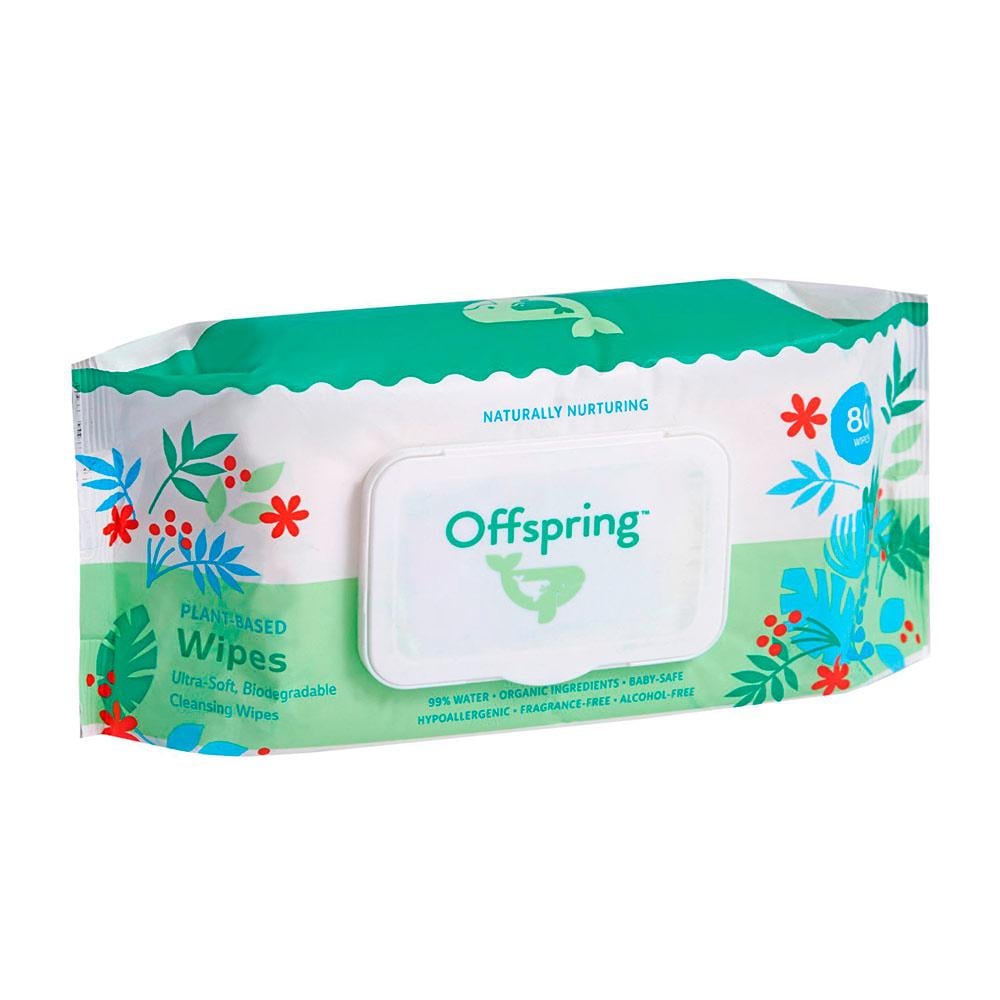 Offspring влажные салфетки на растительной основе, 80 шт (Offspring) 1 Offspring влажные салфетки на растительной основе, 80 шт