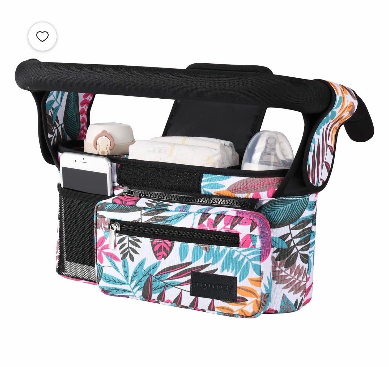 Momcozy Universal — kolyaska tutqichiga termokarmanli organayzer (Momcozy) 1 Momcozy Universal — kolyaska tutqichiga termokarmanli organayzer