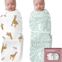 Пеленка-кокон Momcozy Easy Swaddle, набор 2 шт, 0–3 мес — купить в Ташкенте | Brandyol.uz