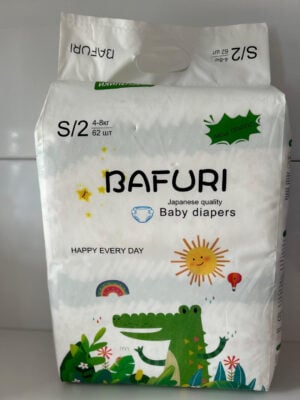 Homepage () 113 Подгузники Bafuri 2 (S) — упаковка 62 шт