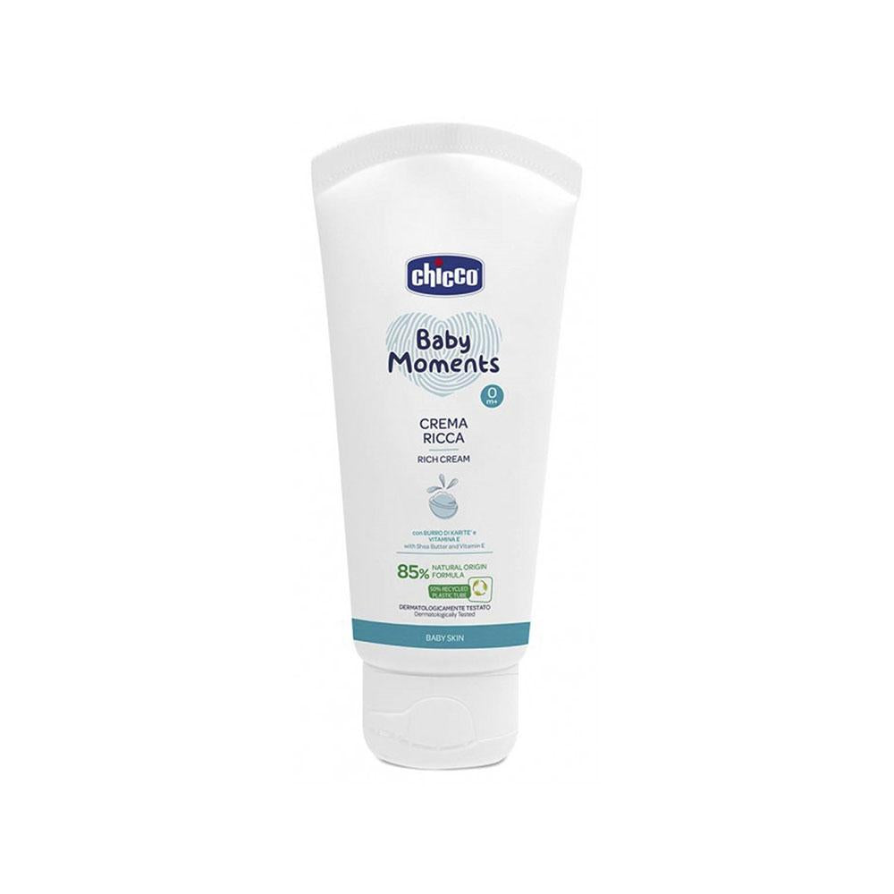 Крем для тела Chicco Baby Moments 100 мл с маслом ши, 0м+ (Chicco) 1 Крем для тела Chicco Baby Moments 100 мл с маслом ши, 0м+