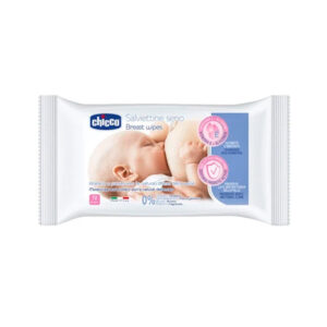 Chicco салфетки очищающие для груди, без спирта, 72 шт