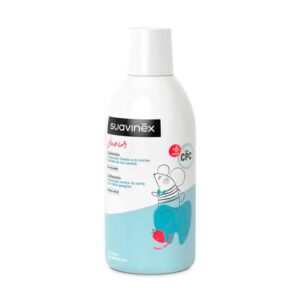 Suavinex Oral Junior 6+, клубничный ополаскиватель рта, 500 мл