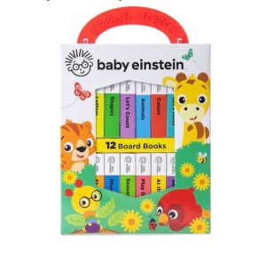 Картонные книжки Baby Einstein My First Library, 12 шт, на английском