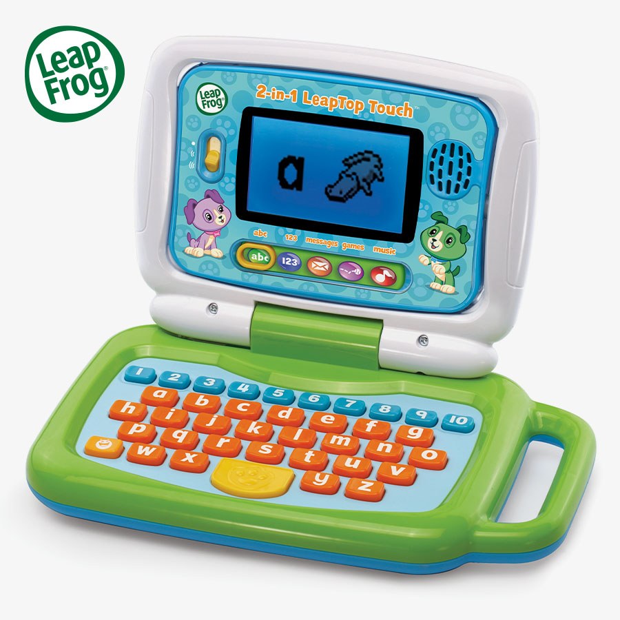 LeapFrog 2-in-1 LeapTop Touch noutbuk-planshet, yashil, ingliz alifbosi, 2 yoshdan (LeapFrog) 2 LeapFrog 2-in-1 LeapTop Touch noutbuk-planshet, yashil, ingliz alifbosi, 2 yoshdan - Image 2
