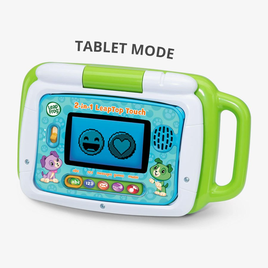 LeapFrog 2-in-1 LeapTop Touch noutbuk-planshet, yashil, ingliz alifbosi, 2 yoshdan (LeapFrog) 4 LeapFrog 2-in-1 LeapTop Touch noutbuk-planshet, yashil, ingliz alifbosi, 2 yoshdan - Image 4