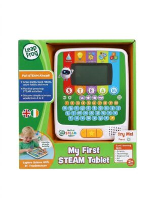 LeapFrog My First STEAM Tablet o'rgatuvchi planshet, 5 ta o'yin, 2–5 yosh