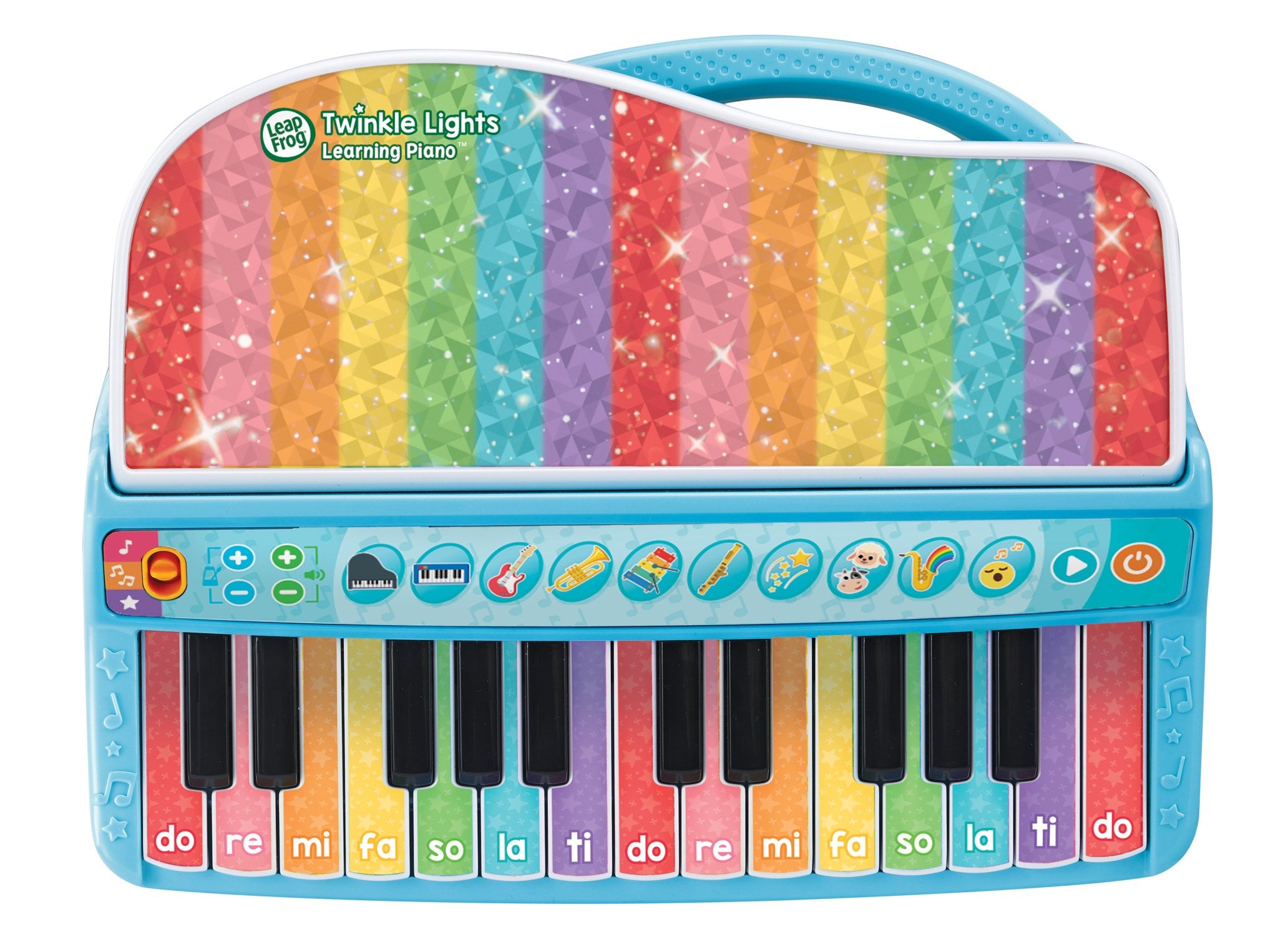 LeapFrog Twinkle Lights Learning Piano: oyoqli, chiroqli bolalar pianinosi, 25 klavish, 2–4 yosh (LeapFrog) 1 LeapFrog Twinkle Lights Learning Piano: oyoqli, chiroqli bolalar pianinosi, 25 klavish, 2–4 yosh