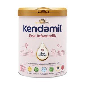 Смесь Kendamil Classic 1 на цельном молоке, банка 800 г, 0–6 месяцев