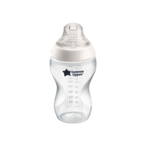 Tommee Tippee Closer to Nature butilkasi, silikon soska bilan
